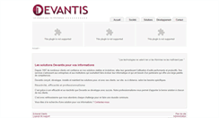 Desktop Screenshot of devantis.com